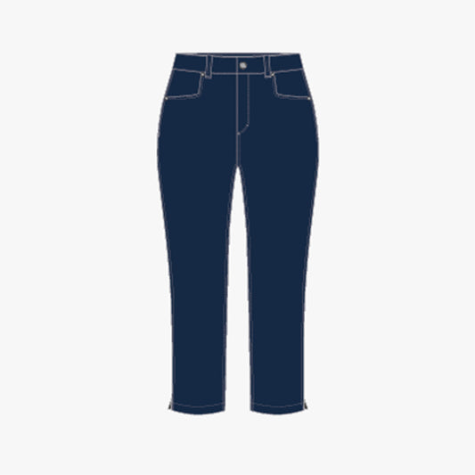 Chie Comfort Capri - Navy
