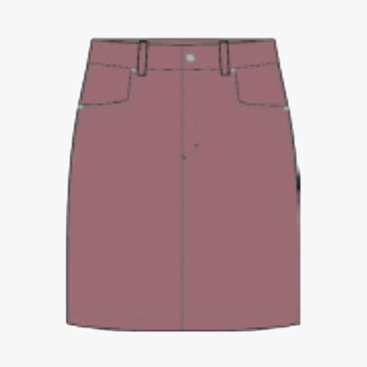 Chie Comfort Skort - Blush
