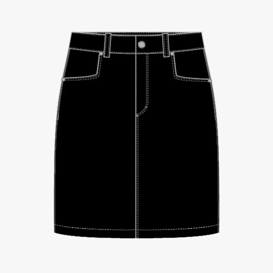 Chie Comfort Skort - Black