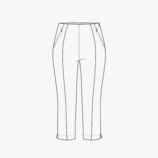 Clubhouse capri - White