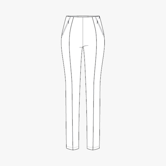 Clubhouse Highwater Slacks - White