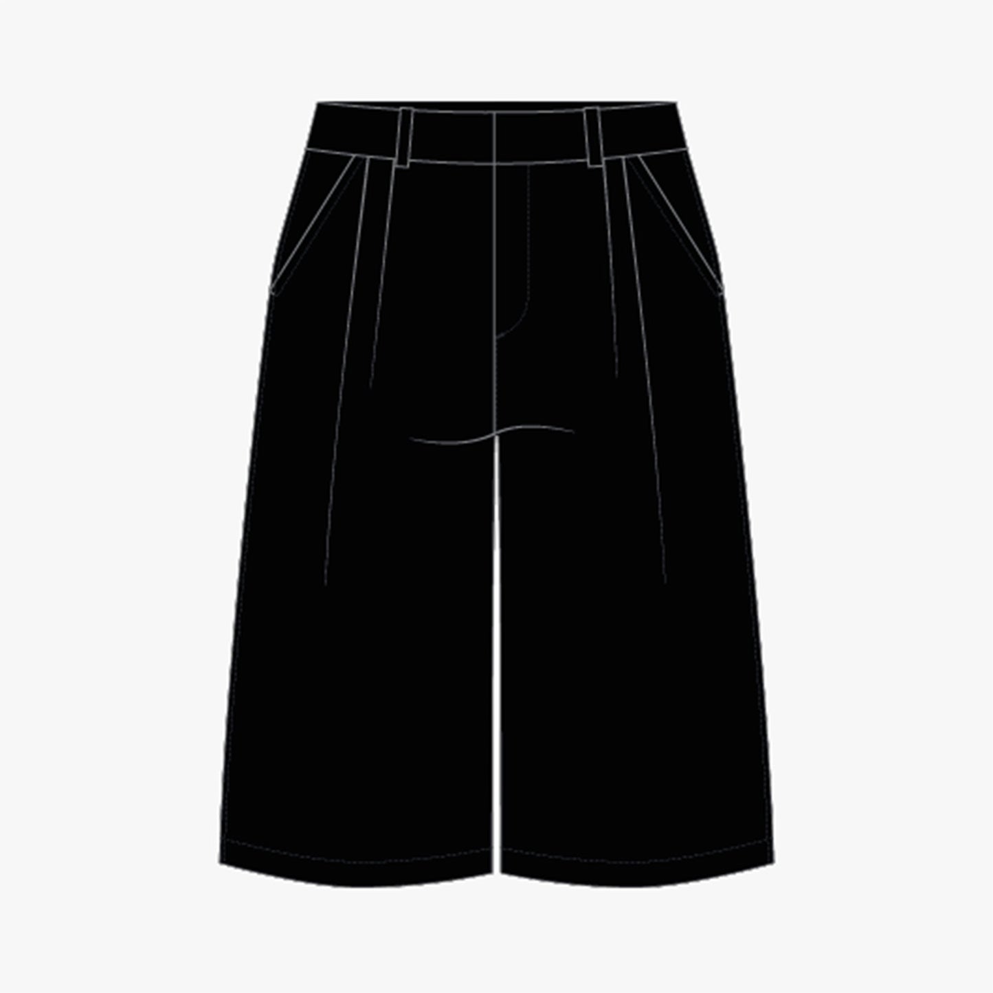 Elevate Bermuda Shorts - Black