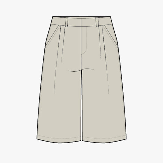 Elevate Bermuda Shorts - Oatmeal