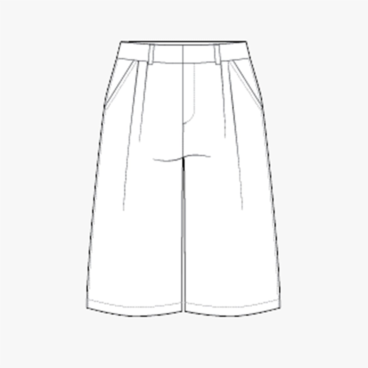 Elevate Bermuda Shorts - White