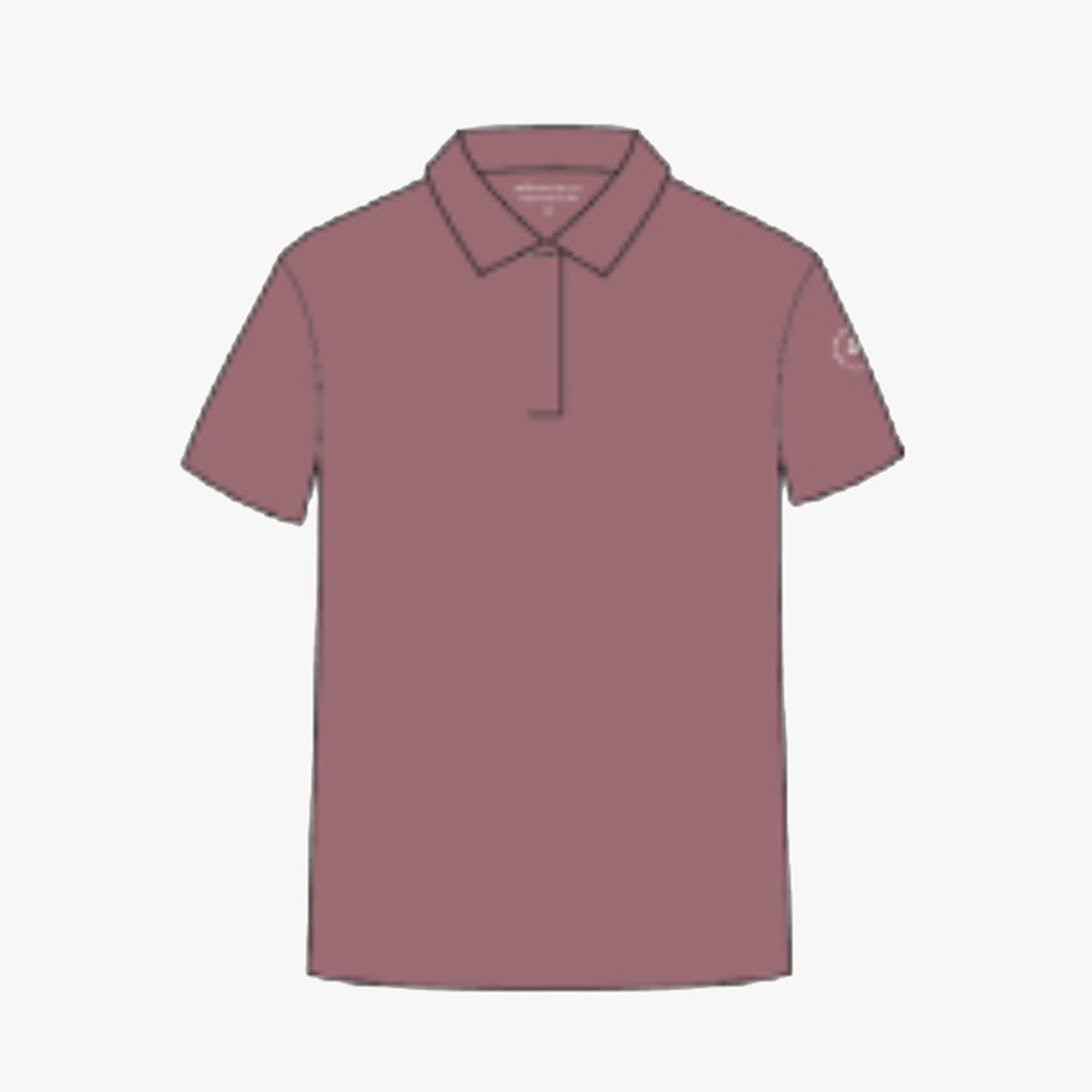 Fluid tech poloshirt - Blush