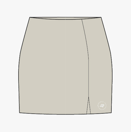 Fluid tech skort - Oatmeal
