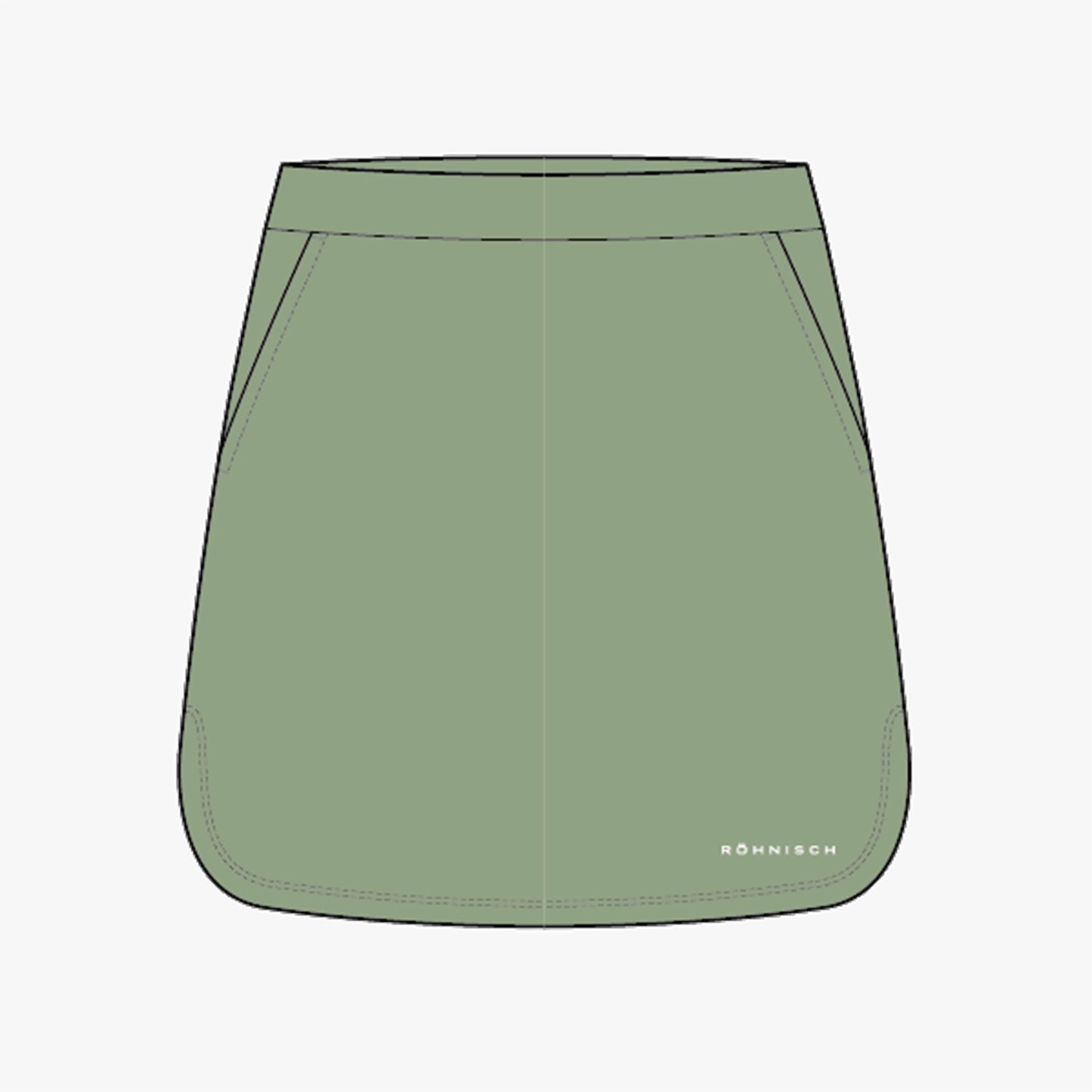 Fore Short Skort - Mistletoe