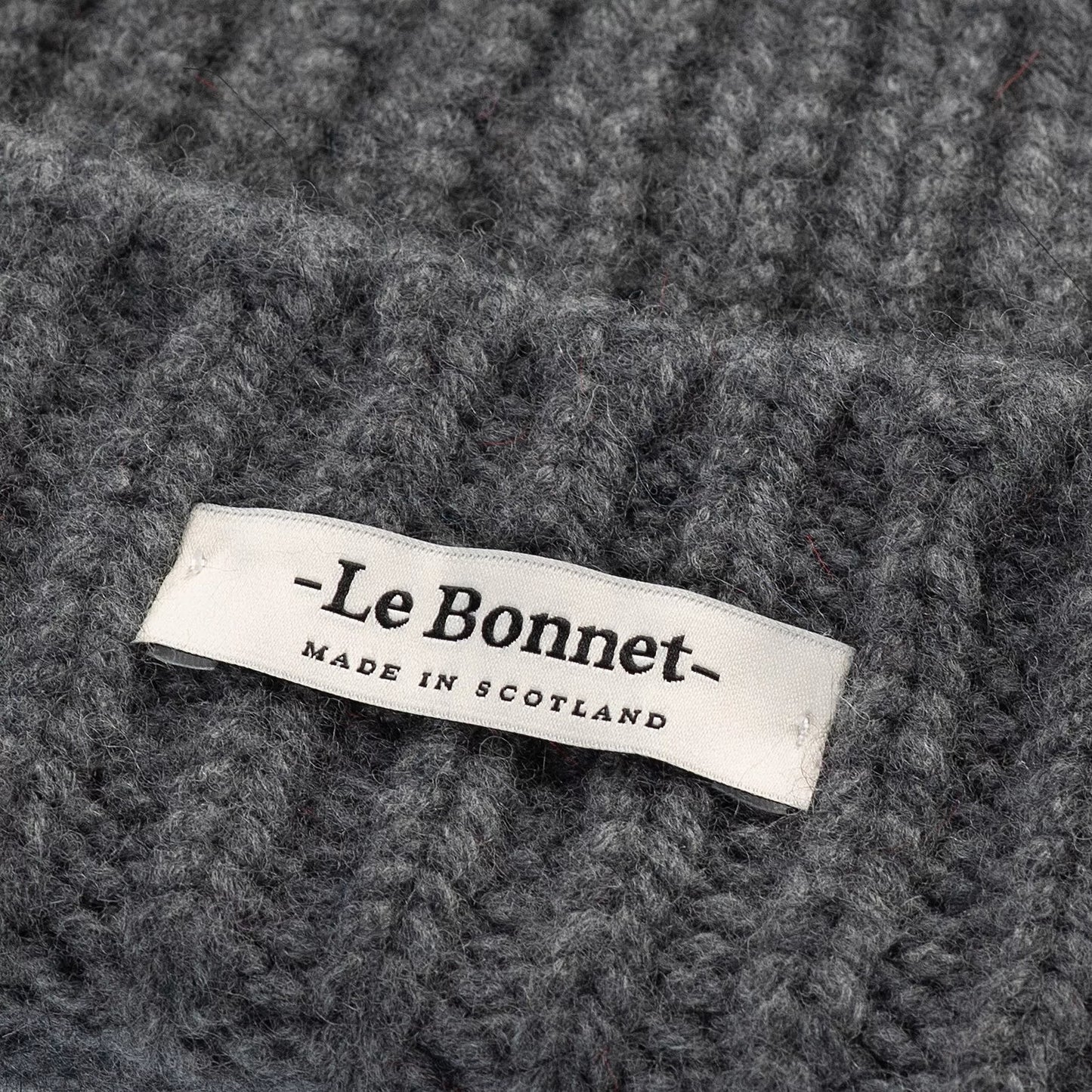 Beanie Logo, Slate Grey