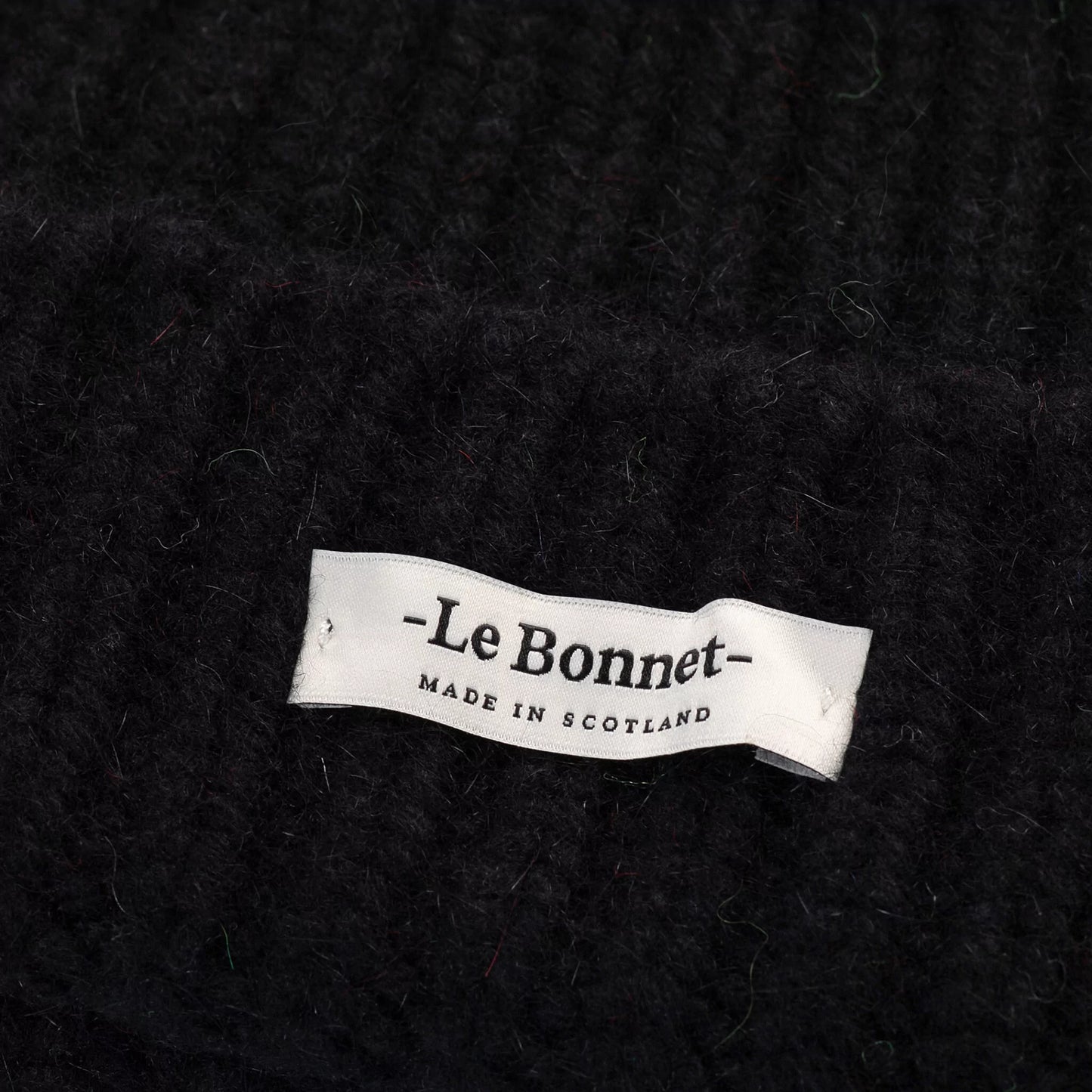 Beanie Logo, Onyx