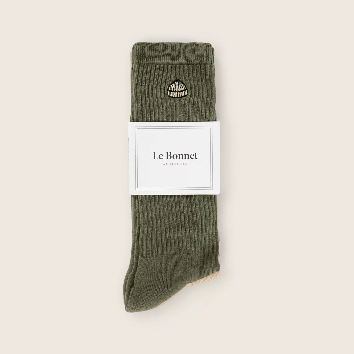 Socks, 2 Pack, Croco/Sand