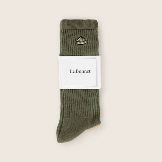 Socks, 2 Pack, Croco/Sand