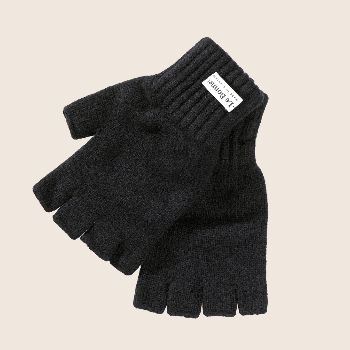 Fingerless Gloves, Onyx
