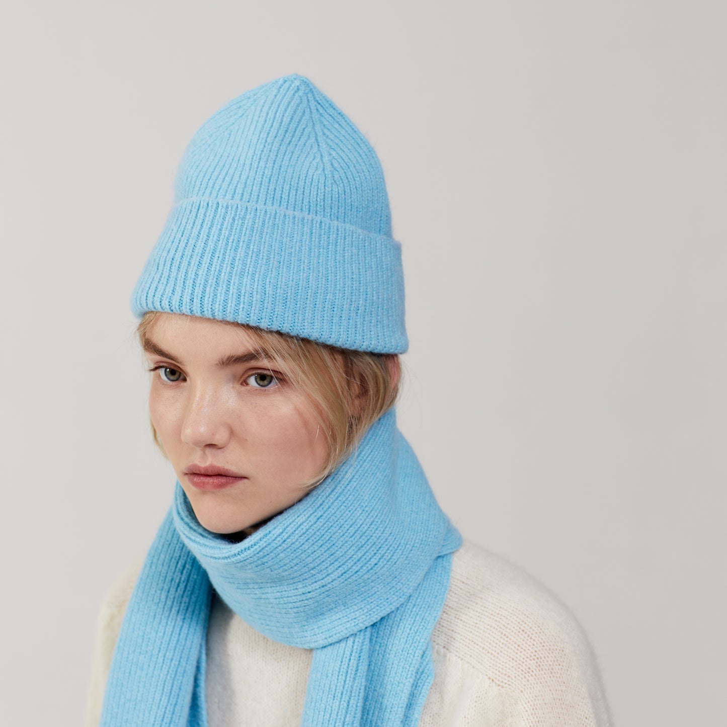 Scarf, Aqua