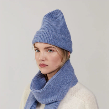 Scarf, Washed Denim