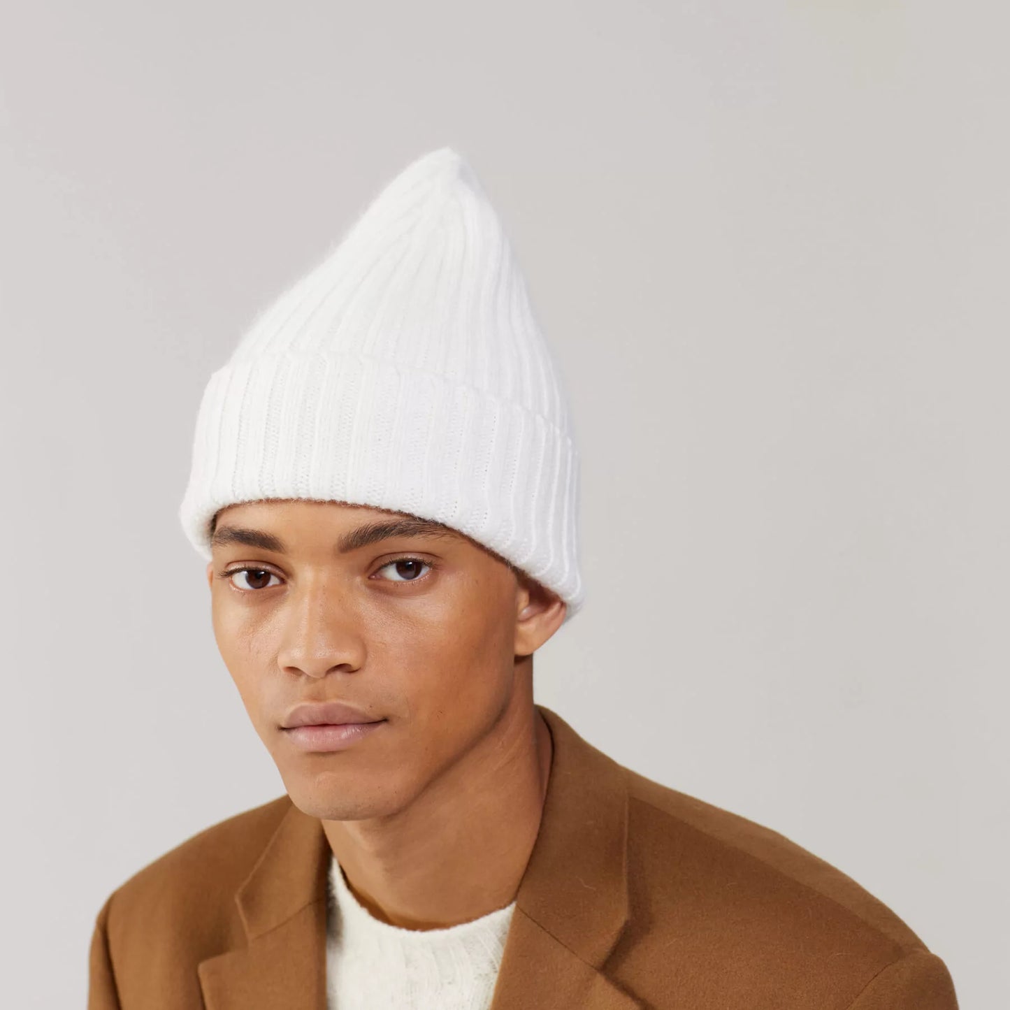 Large Beanie, Snow