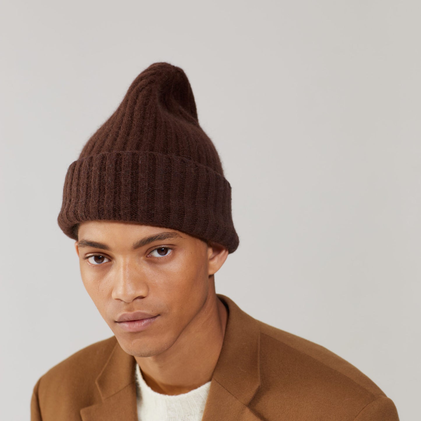 Large Beanie, Gingerbread