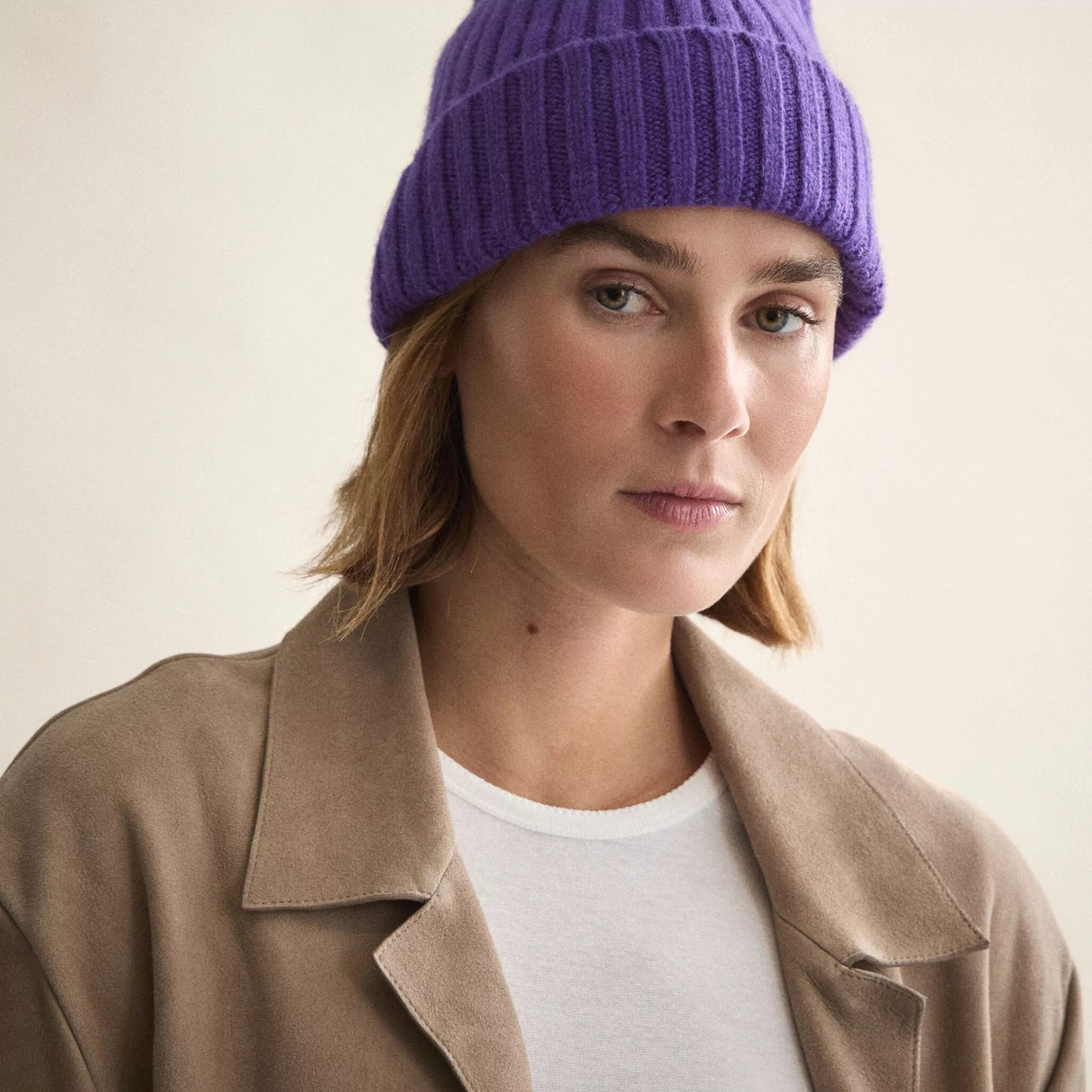Large Beanie, Grape