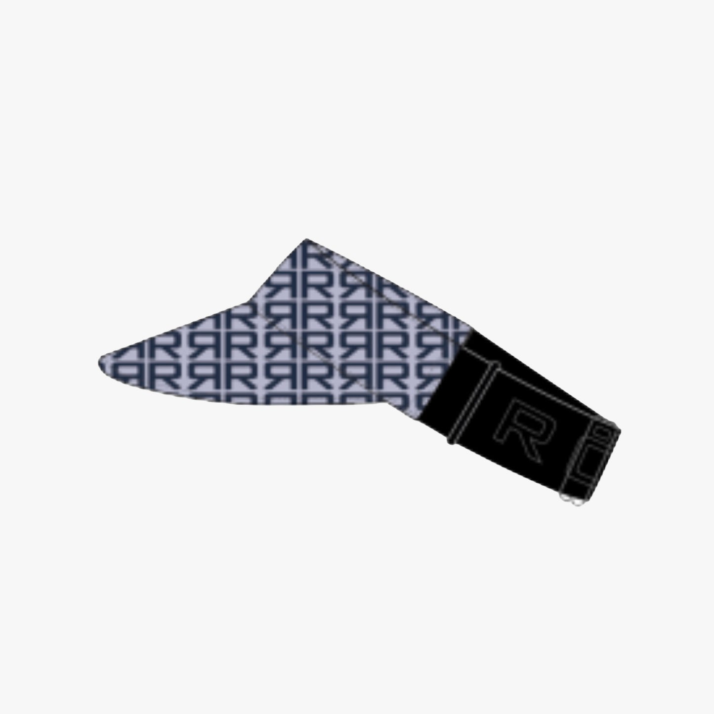 Logo Sun Visor - Typographic Print Icelandic Blue