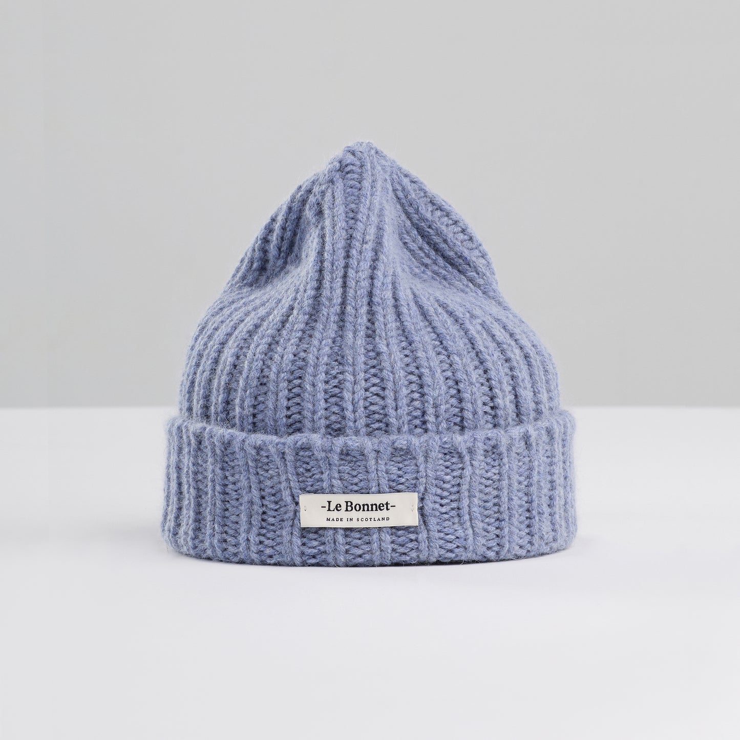 Beanie Logo, Washed Denim