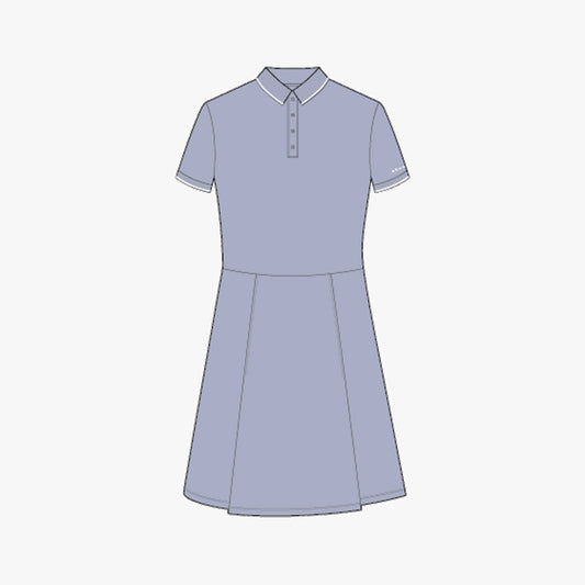 Miriam dress - Icelandic Blue