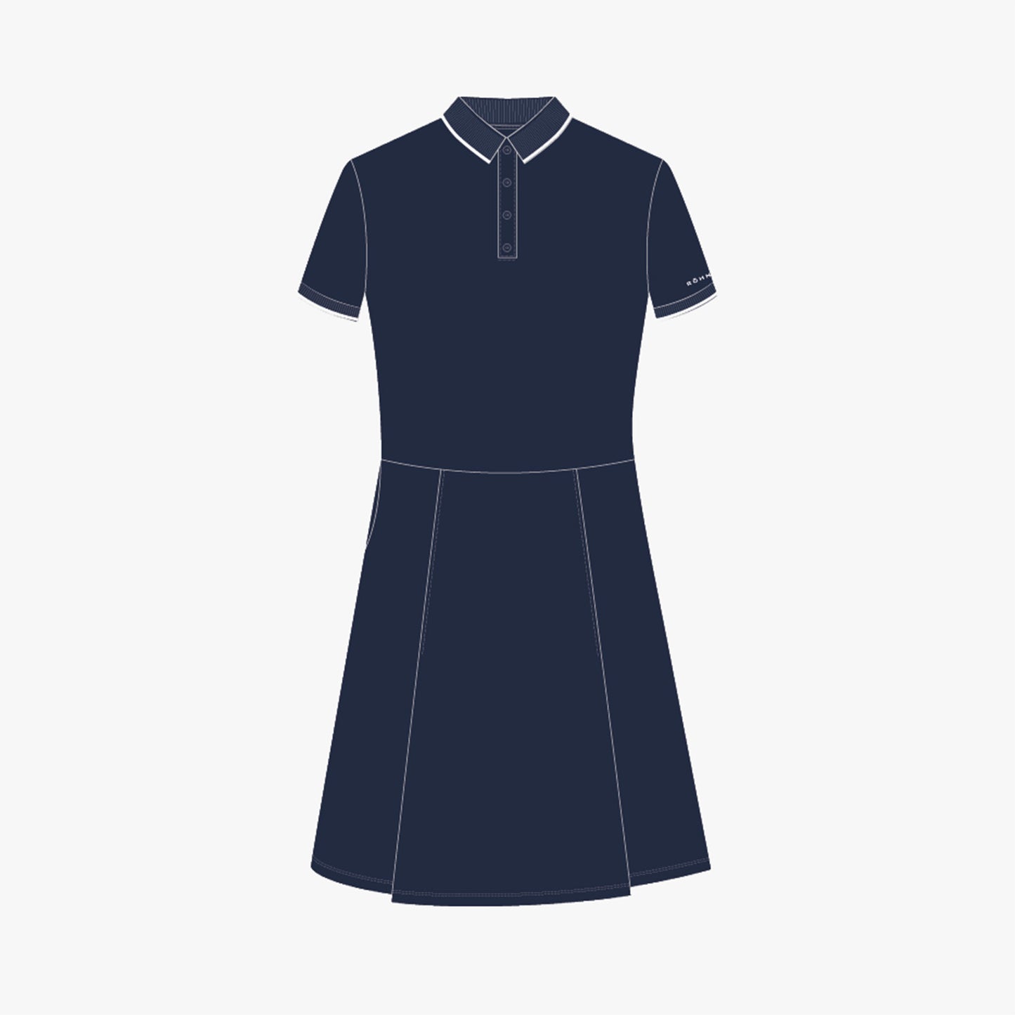 Miriam dress - Navy/Navy