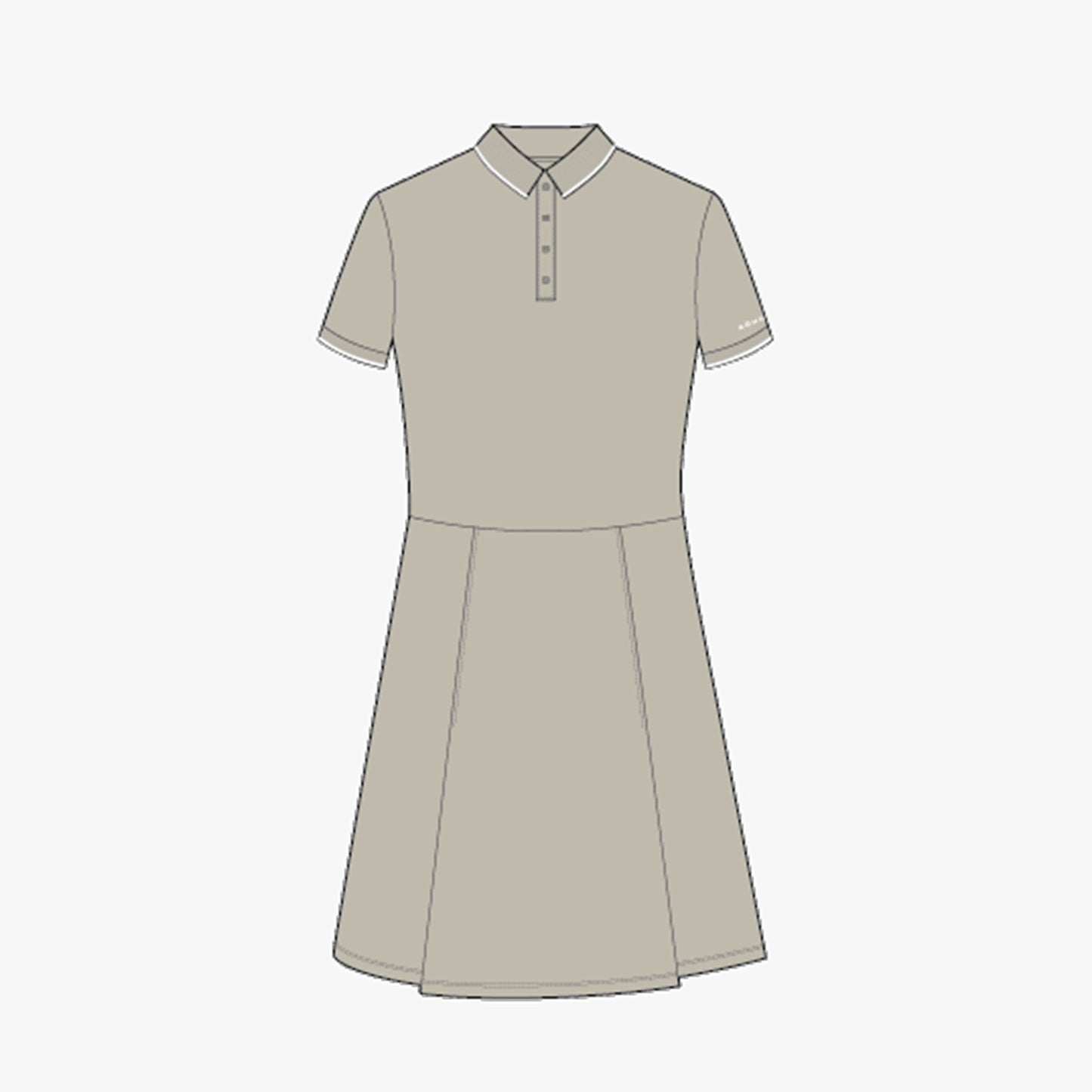 Miriam dress - Oatmeal