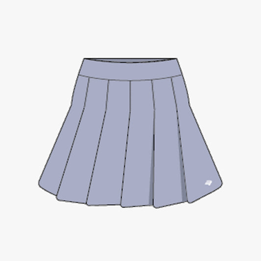 Nicky Pleated Skort - Icelandic Blue