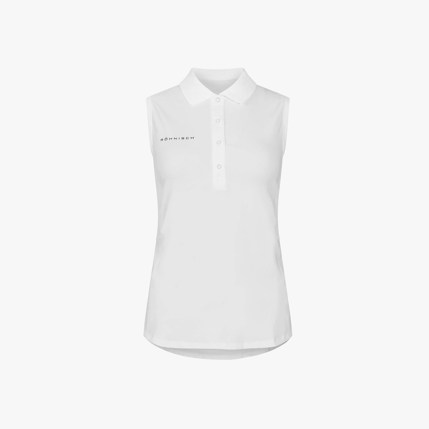 Nicky Sleeveless Poloshirt - White
