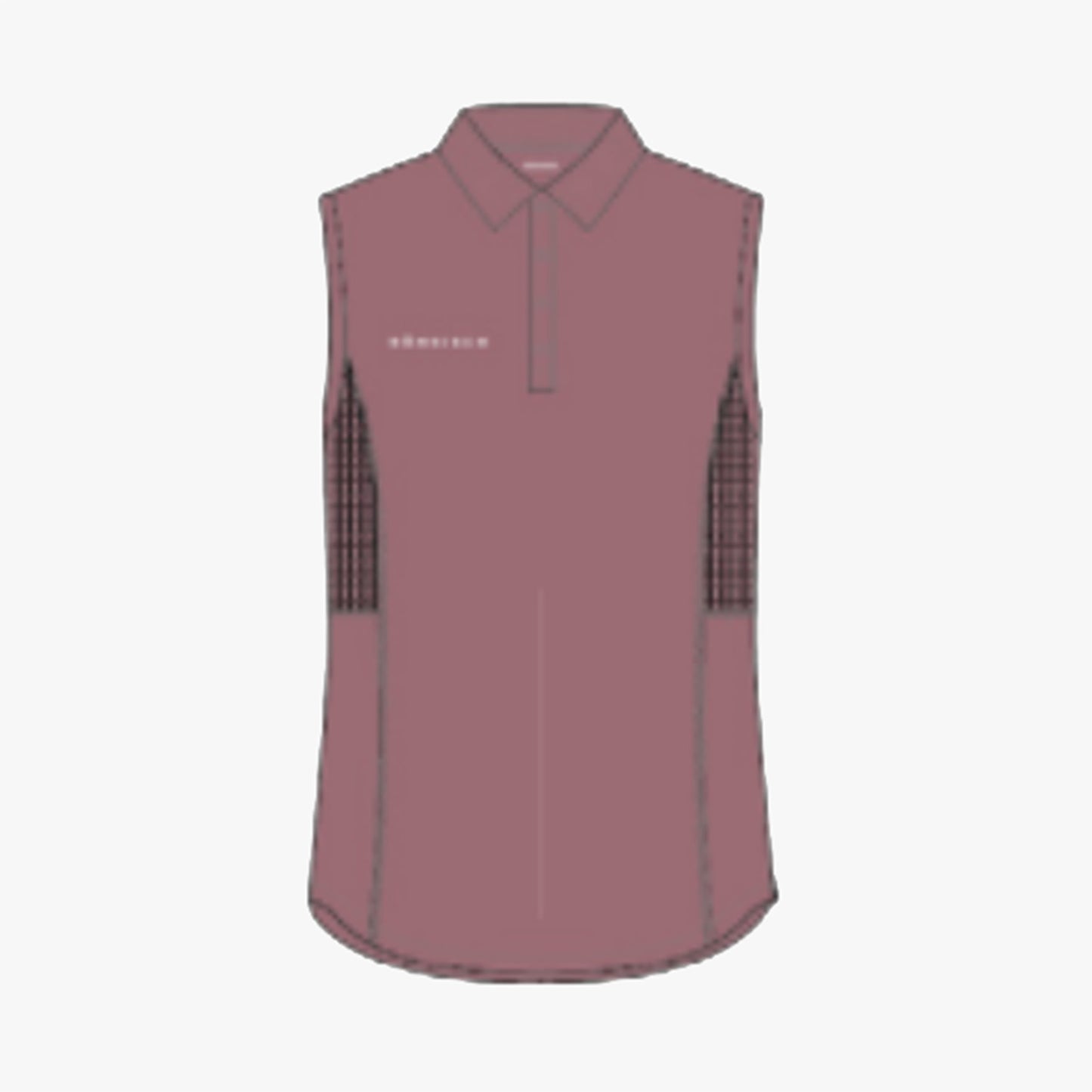 Nicky Sleeveless Poloshirt - Blush