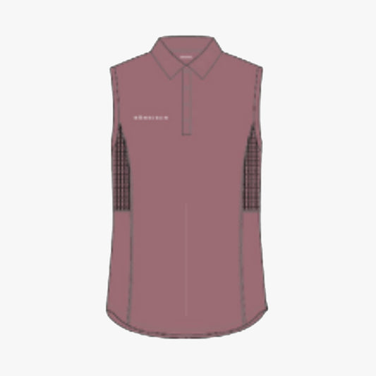 Nicky Sleeveless Poloshirt - Blush