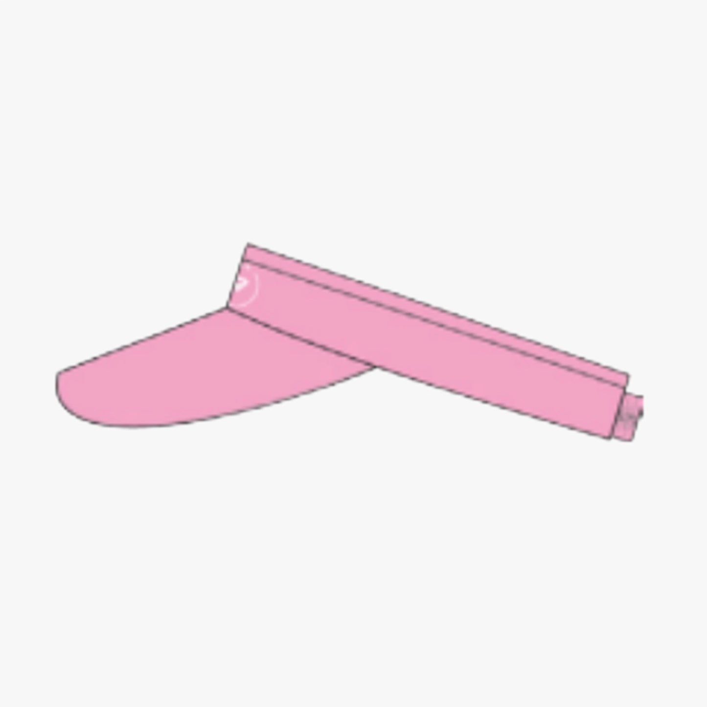 Pitch visor - Begonia Pink