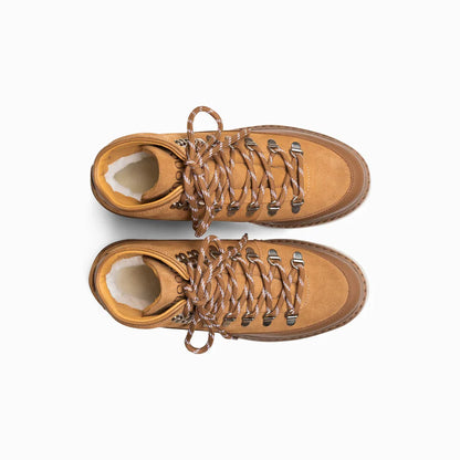 W's Core Cap Suede, Cognac