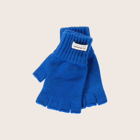 Fingerless Gloves, Royal Azur
