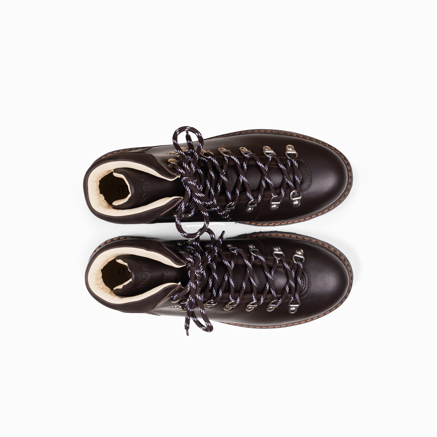 W's Tag Leather -  Chocolate