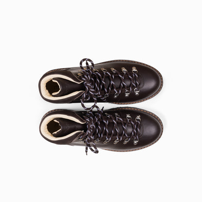 W's Tag Leather -  Chocolate